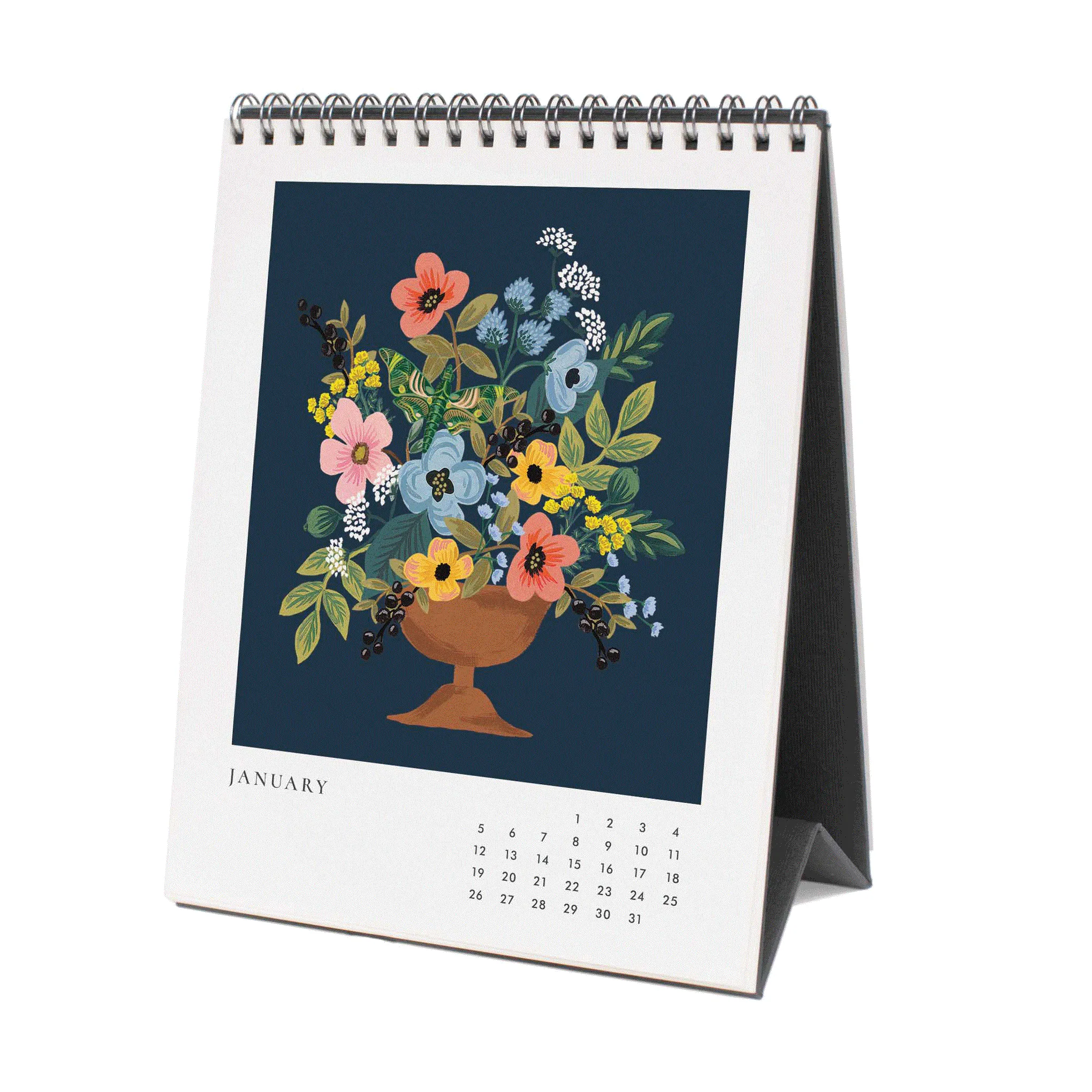 2025 Flower Studies Desk Calendar