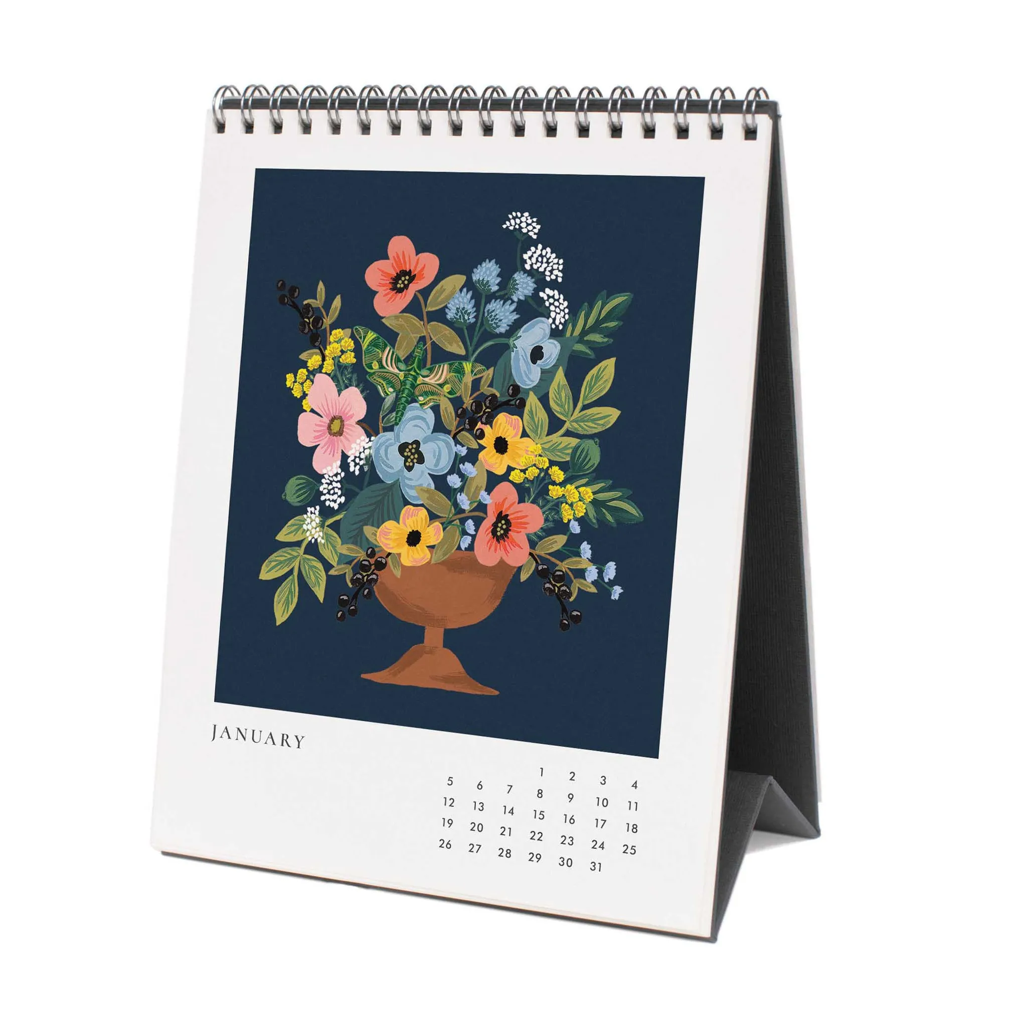 2025 Flower Studies Desk Calendar