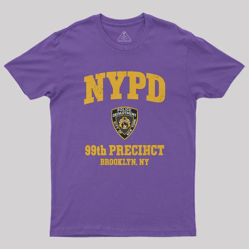 99th Precinct Brooklyn NY Geek T-Shirt