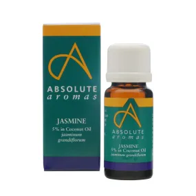 Absolute Aromas Jasmine 5% Dilution Essential Oil 0.33 Fl. Oz.