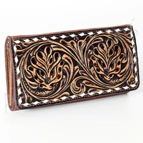 American Darling Floral Tooled Wallet