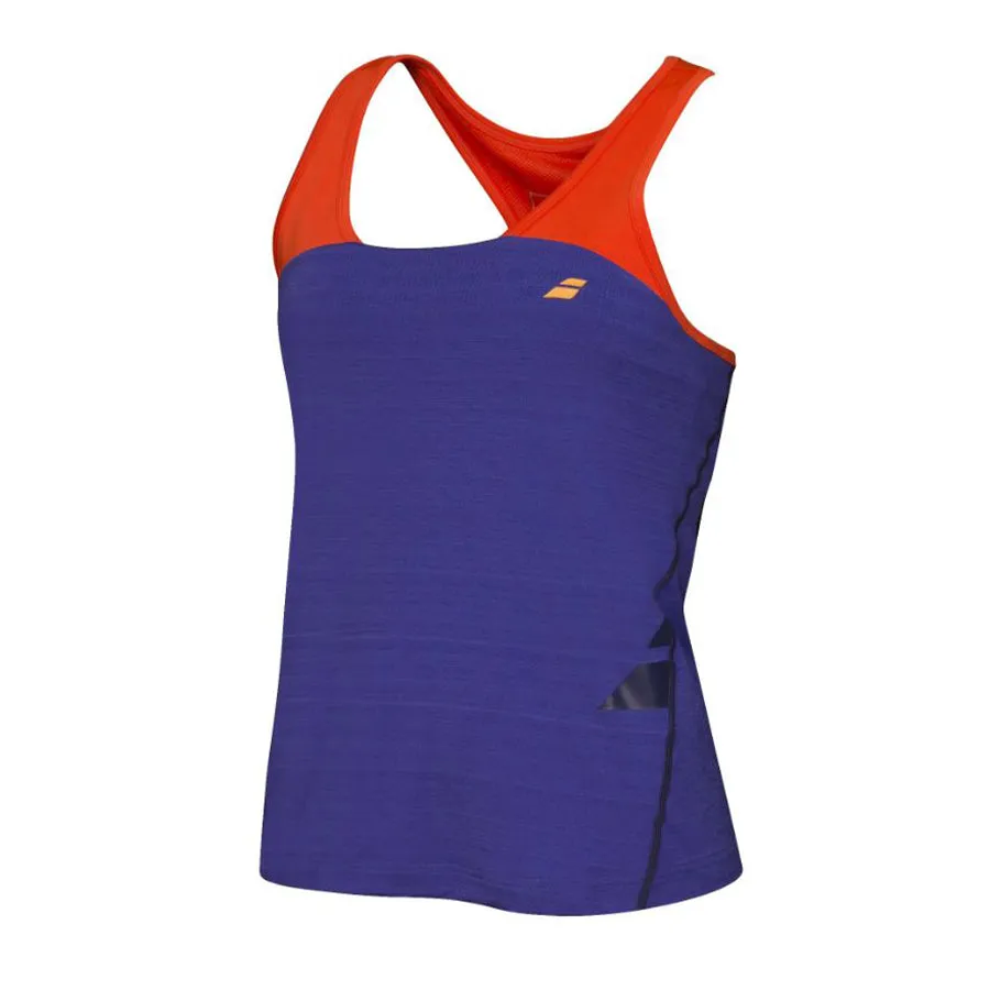 Babolat 2WF16072  Performance Racerback Tank Womens Blue