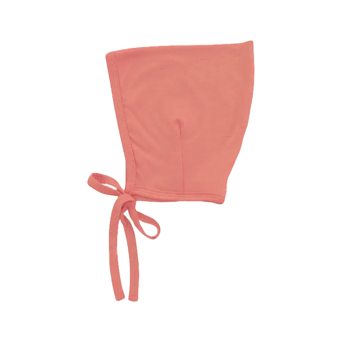 Bamboo Pixie Bonnet - Coral