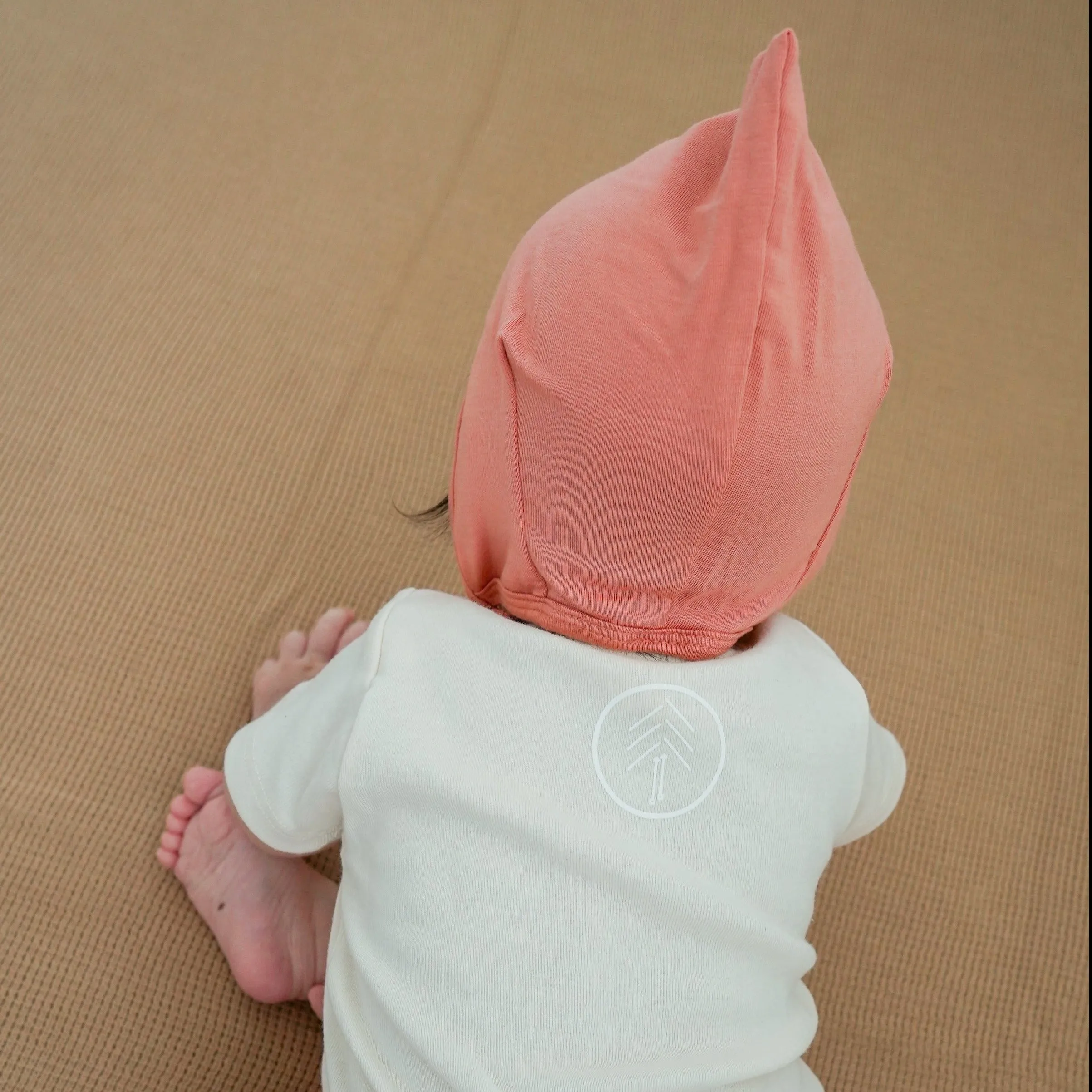 Bamboo Pixie Bonnet - Coral