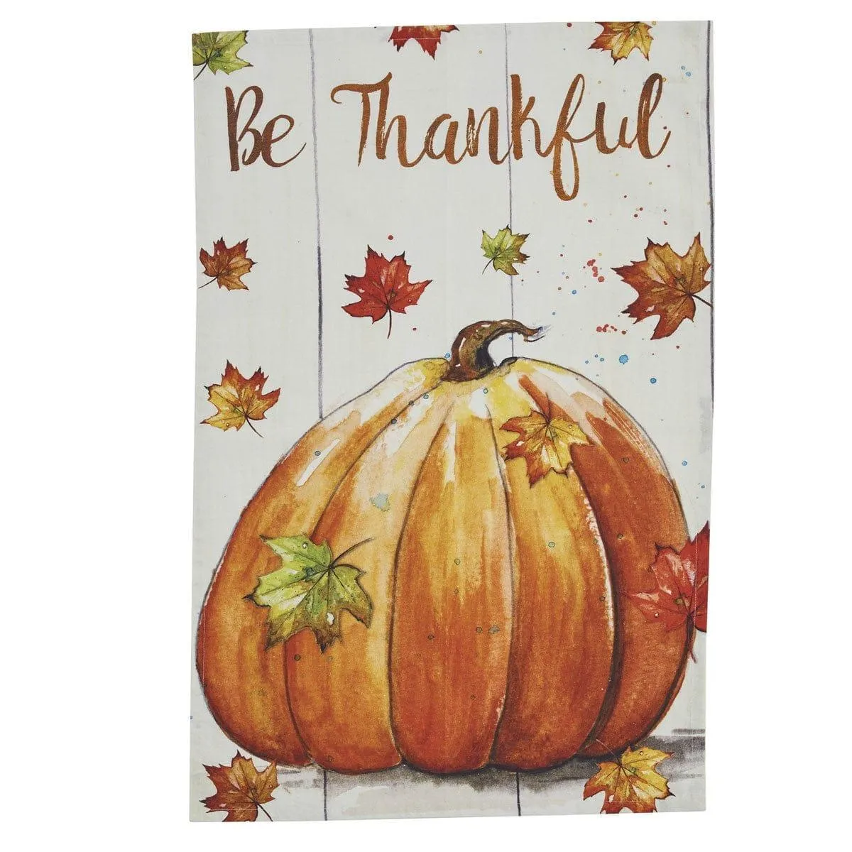 Be Thankful Pumpkin Dishtowel