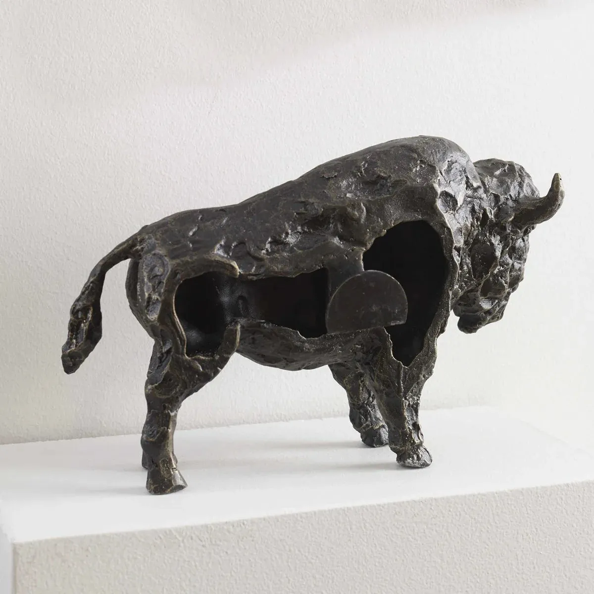 Bison Iron Wall Sculpture