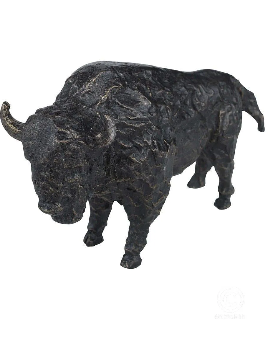 Bison Iron Wall Sculpture