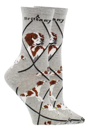 Brittany Spaniel Socks Perfect Dog Lovers Gift