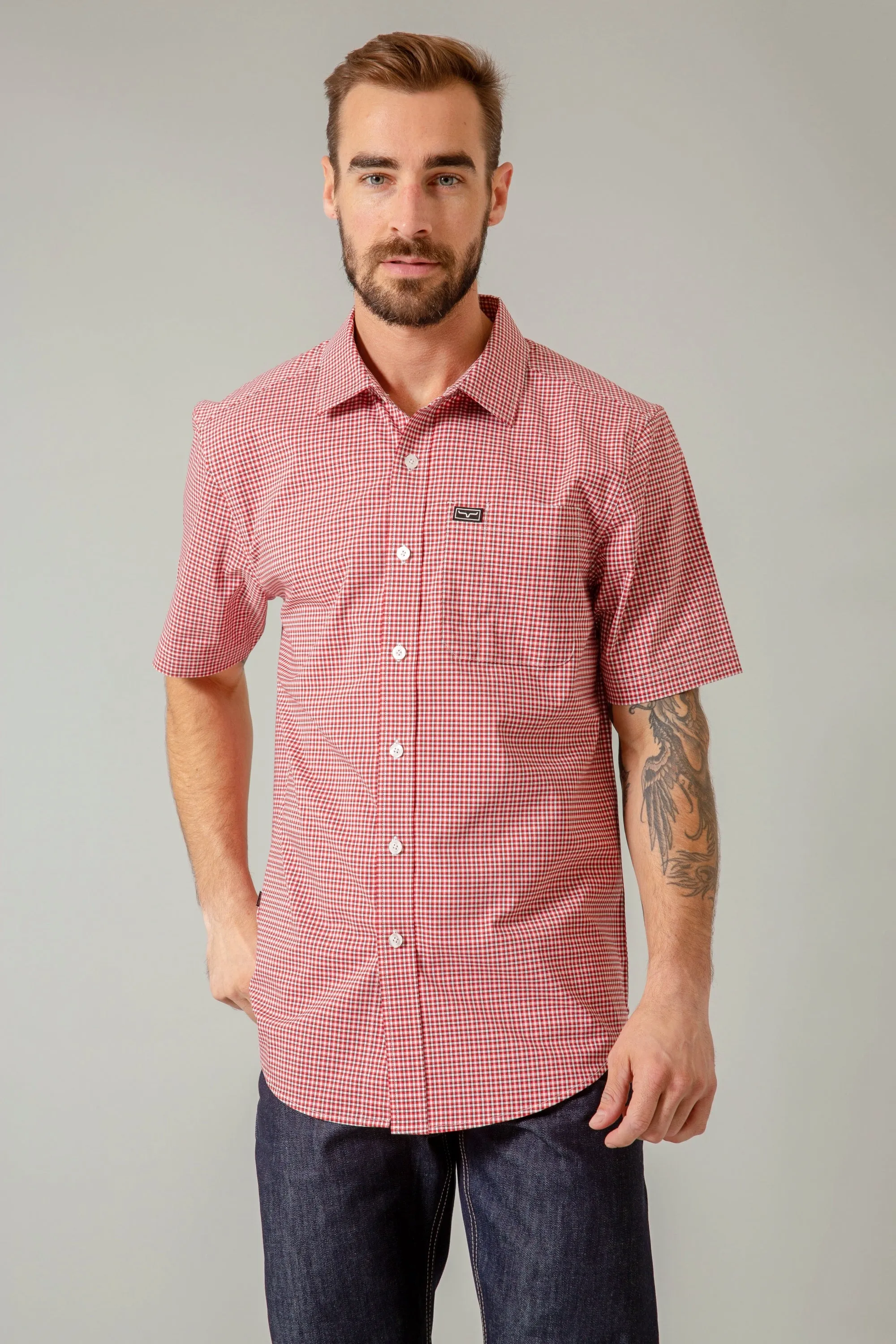 Chute Mini Check Dress Shirt