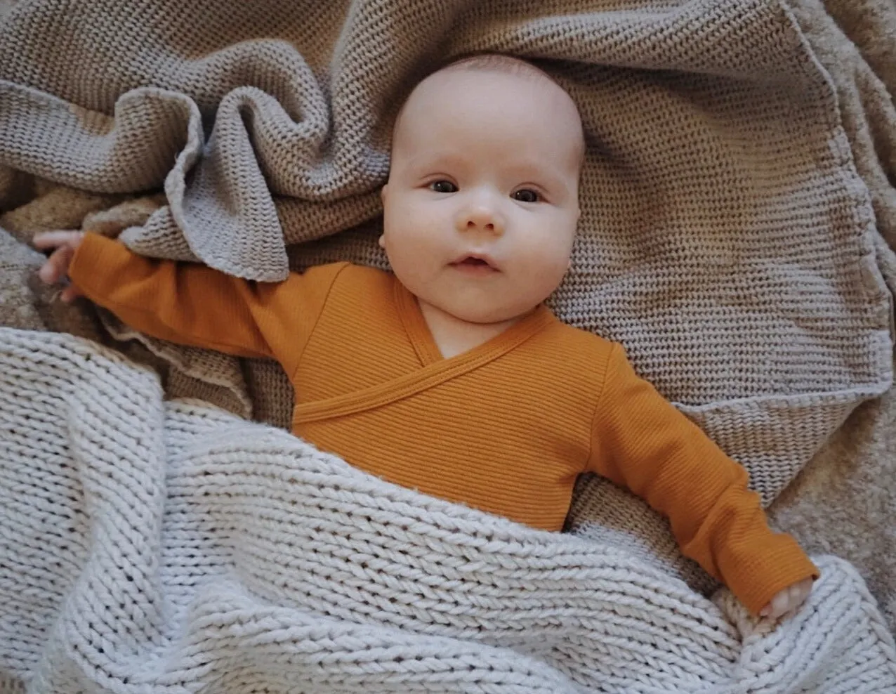 Corduroy Wrap Bodysuit