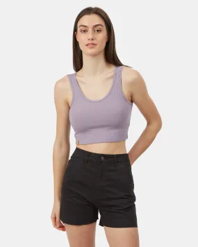 Cropped Fitted Tank