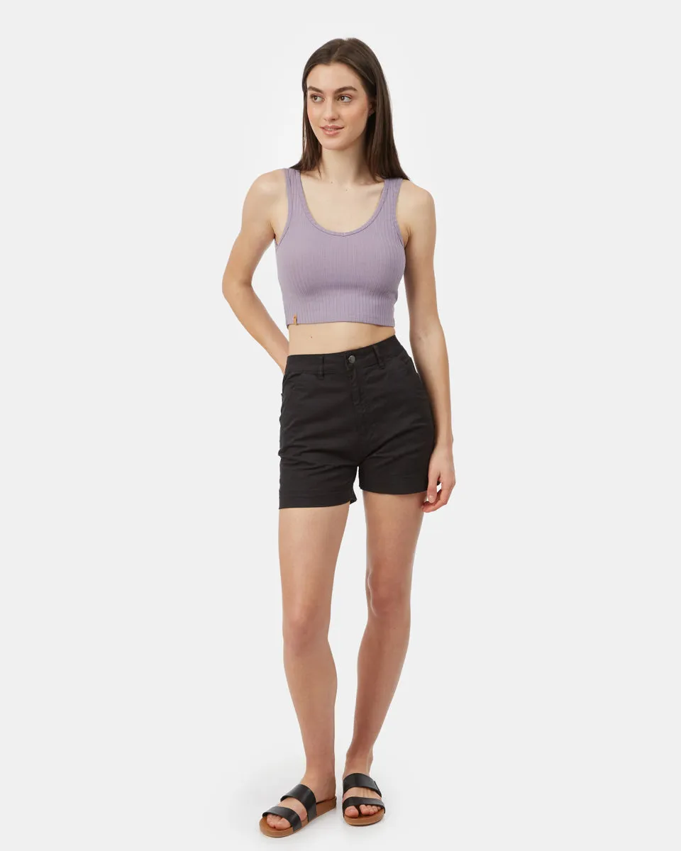 Cropped Fitted Tank