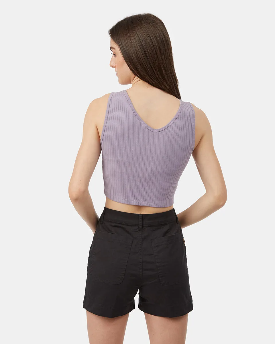 Cropped Fitted Tank