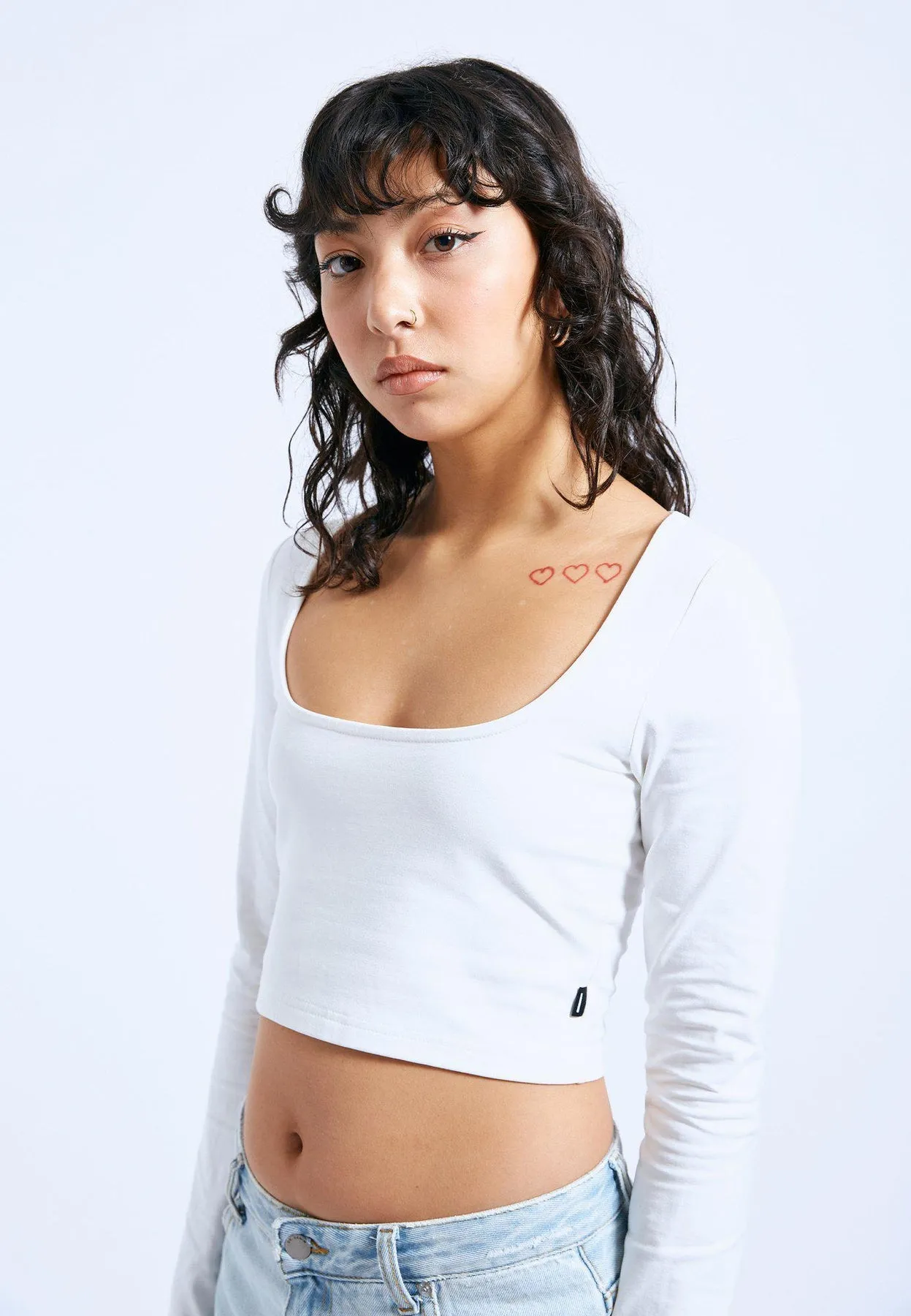 DR.DENIM JANE TOP - OFF WHITE