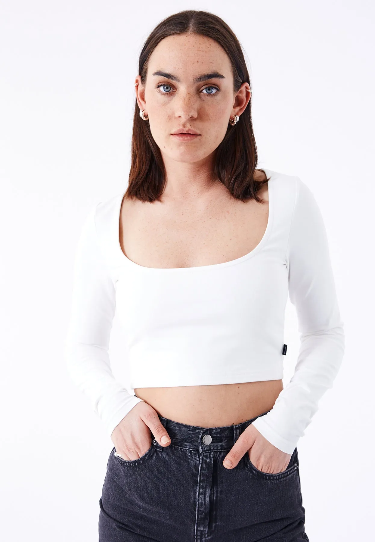 DR.DENIM JANE TOP - OFF WHITE