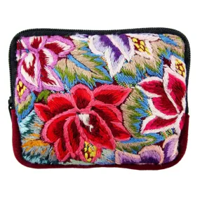 Guatemalan Mini Flower Wallet