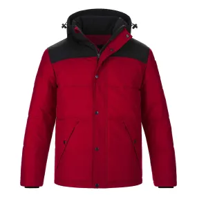 L06025 - Nunavut - Men's Puffy Coat w/ Detachable Hood