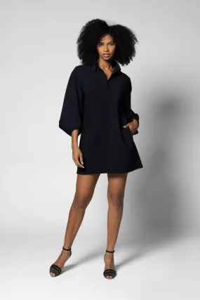 Lisette Mini Tunic - Black