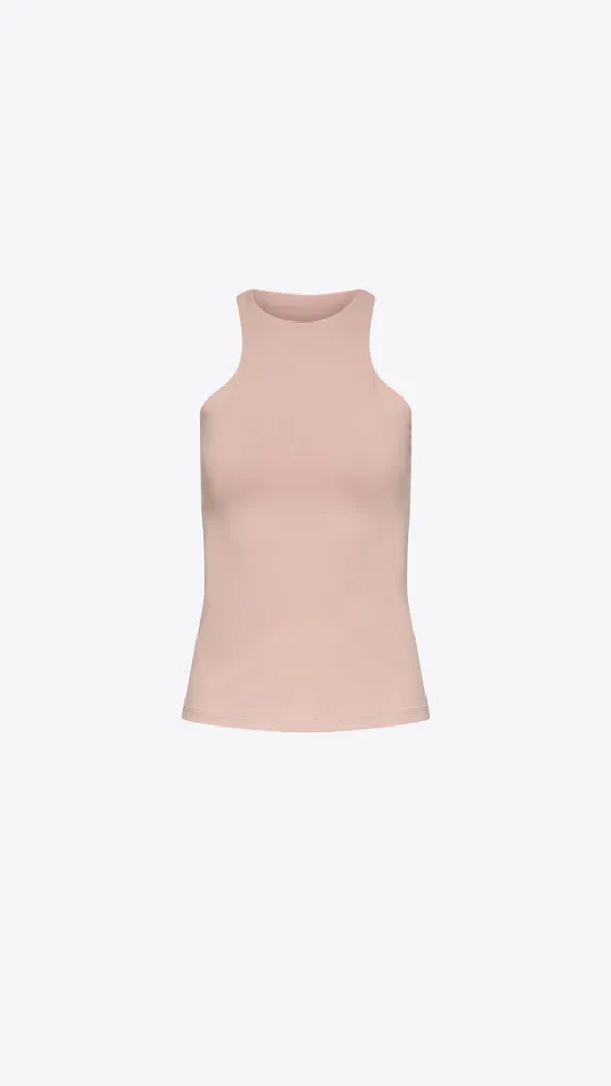 Racer Tank 8" Top - Brioche