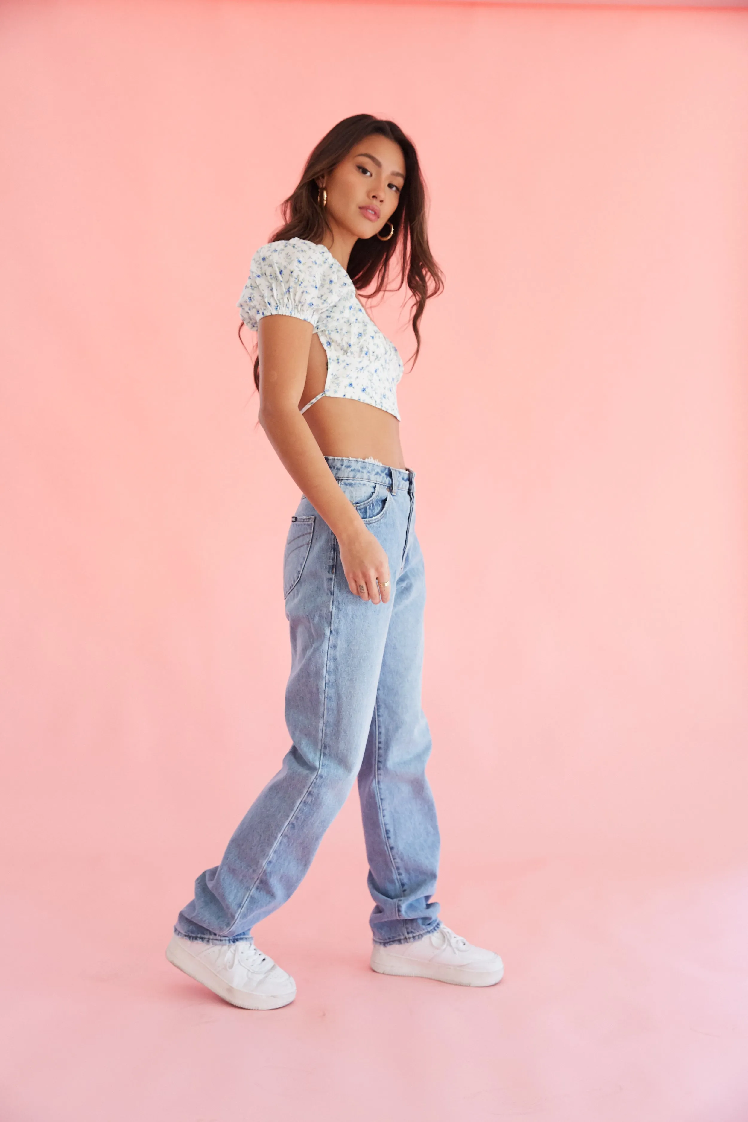 Rolla's Classic Straight Jeans in 90s Blue