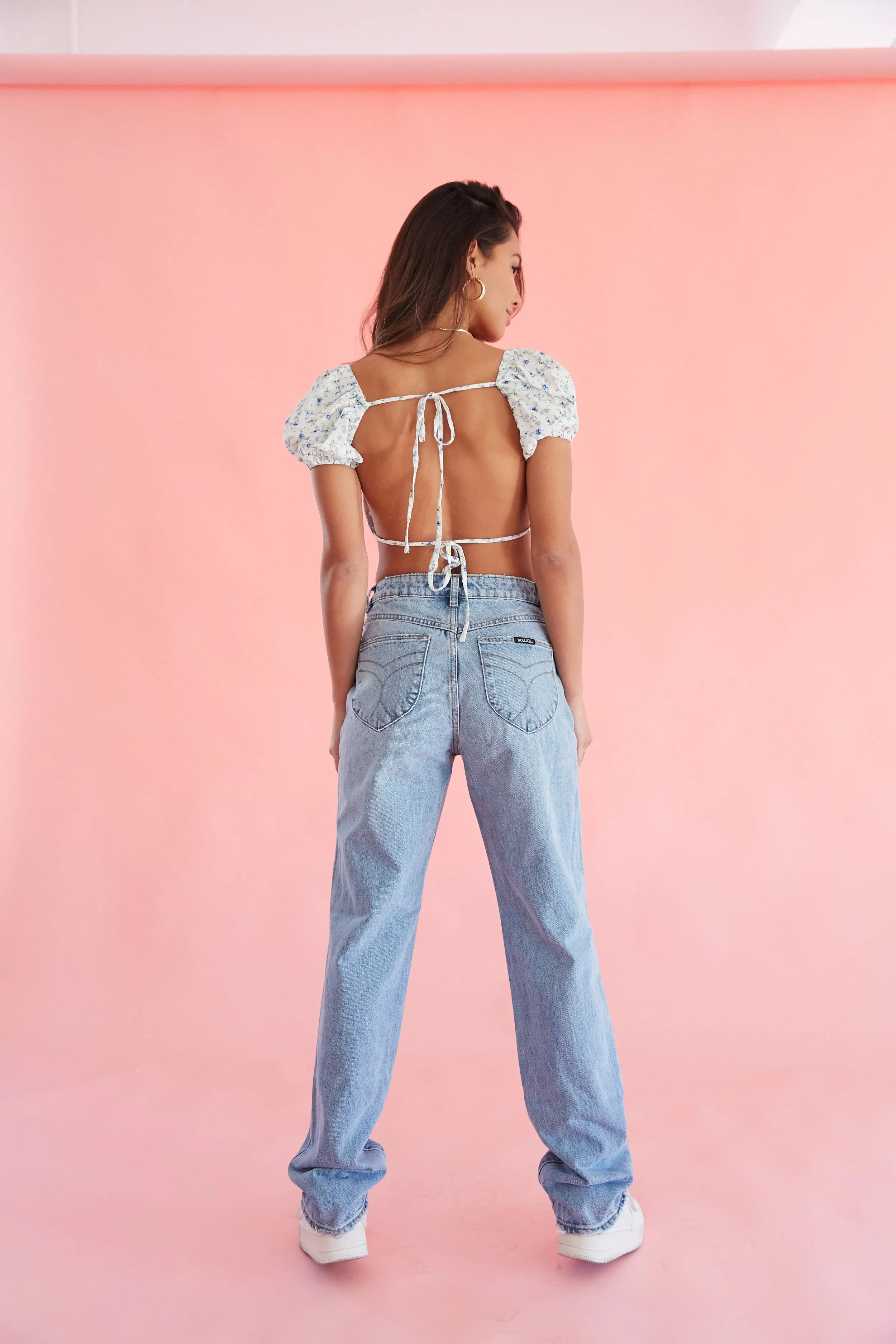 Rolla's Classic Straight Jeans in 90s Blue