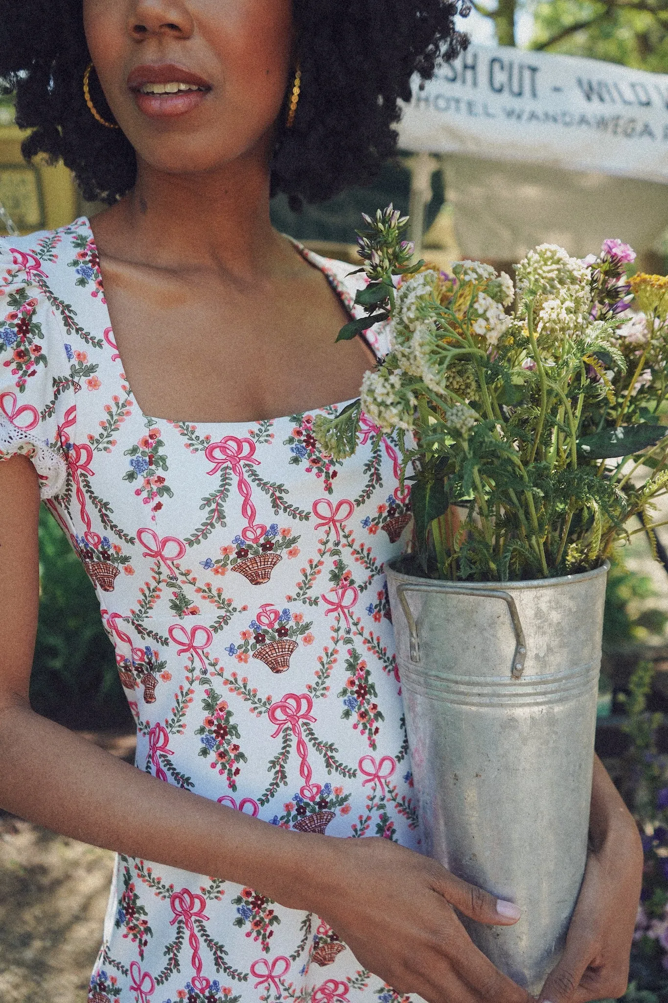 The Lauren Dress - Flower Basket