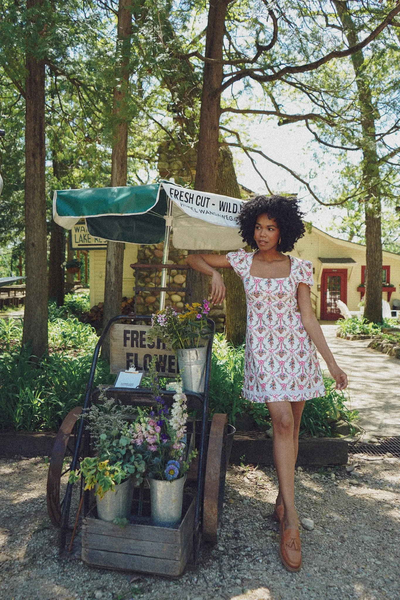 The Lauren Dress - Flower Basket