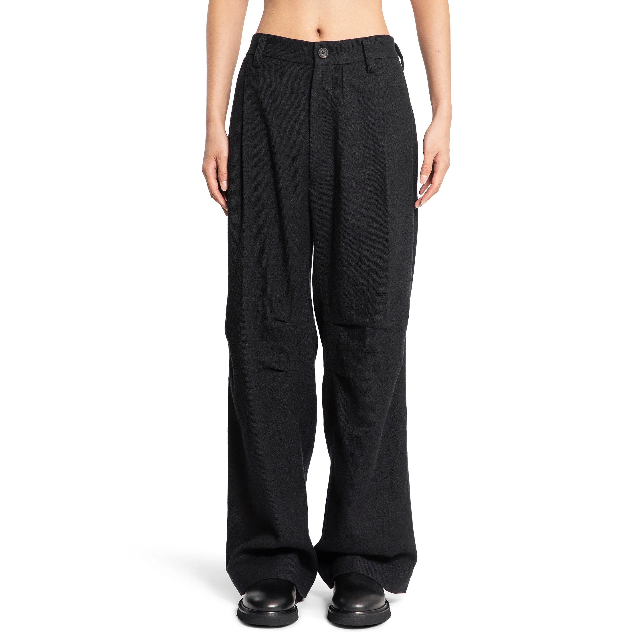 ZIGGY CHEN MAN BLACK TROUSERS