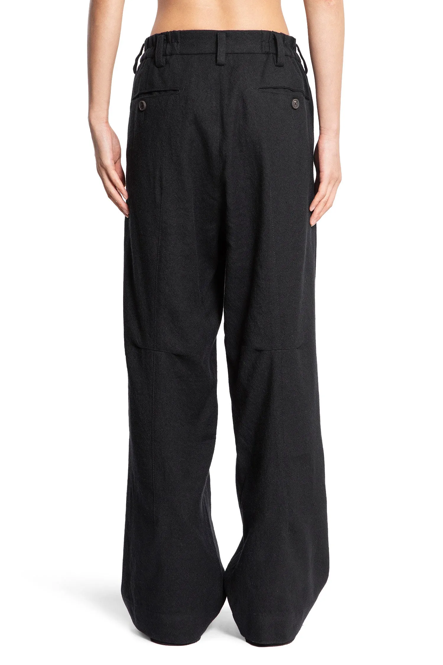 ZIGGY CHEN MAN BLACK TROUSERS